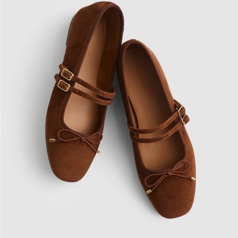 Madewell THE GRETA DOUBLE-STRAP BALLET FLAT - Picture 2 of 7